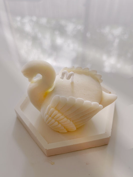 Swan Lake /Wedding favor candle